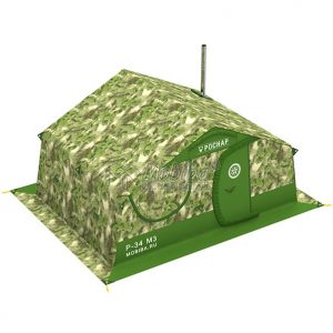 Армейские палатки с печкой (зимние)