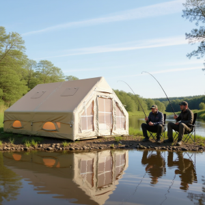 Надувная палатка 2м на 2м (2х2)м