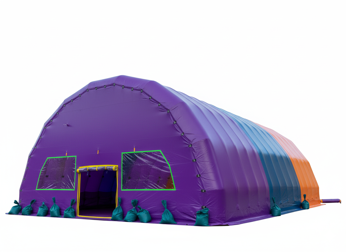 Мобильный ангар для бассейна